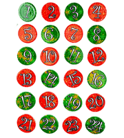 Christmas Advent Calendar - Bogusia - ilmainen png