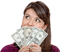 woman money bp - png gratis