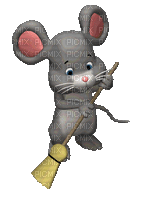 mouse maus souris animal animals animaux  gif  anime animated animation tube - GIF animé gratuit