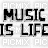 music is life - GIF เคลื่อนไหวฟรี