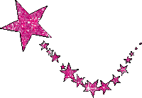 Pink stars - Animovaný GIF zadarmo