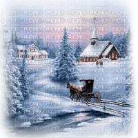iglesia  invierno navidad  dubravka4 - besplatni png