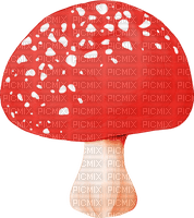 red mushroom autumn kikkapink - nemokama png