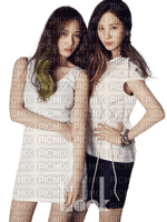 snsd jessica and seohyun - png ฟรี