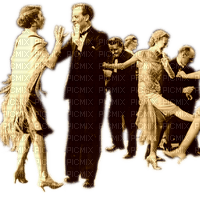 Rena 20er Dancing Spaß Vintage - zdarma png