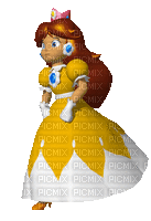 princess daisy - GIF animado gratis