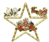 deco noel christmas gif star laurachan - Animovaný GIF zadarmo