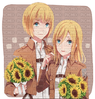 Armin and Historia - Free PNG