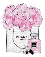 Chanel Bag Flower Perfume Lipstick - Bogusia