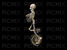 unicycle skeleton - GIF เคลื่อนไหวฟรี