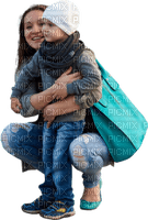 Kaz_Creations Woman Femme Mother Child Son Family - png grátis