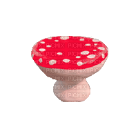 Nina mushroom - Gratis geanimeerde GIF