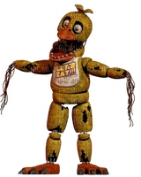 Withered Chica - Free PNG