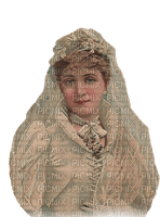 kikkapink vintage winter woman bride - besplatni png