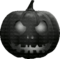 Jack O Lantern.Black.Animated - KittyKatLuv65 - Free animated GIF