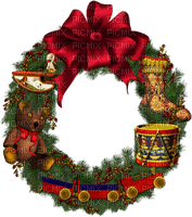 Christmas wreath sunshine3 - ücretsiz png