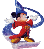 Fantasia Mickey Mouse - GIF animado gratis