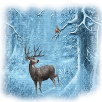 invierno  ciervo dubravka4 - zadarmo png
