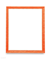 Orange Frame-RM - png grátis