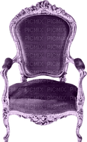 stuhl chair lila - 免费PNG