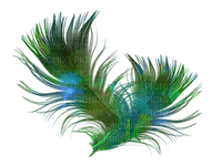 chantalmi  plume  verte green - Free PNG