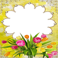 yellow frame - PNG gratuit