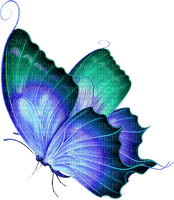 papillon bleu.Cheyenne63 - png ฟรี