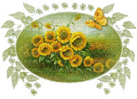 Sunflowers - Bezmaksas animēts GIF