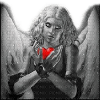 angel ange engel fantasy femme woman frau tube human person people tube  black - png gratis