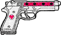 emo gun - Ingyenes animált GIF