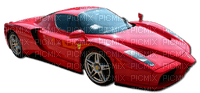Red Enzo Ferrari Super Car - kostenlos png