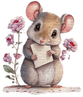 cute mouse - Free PNG