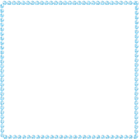 Turquoise Pearl Frame - ücretsiz png