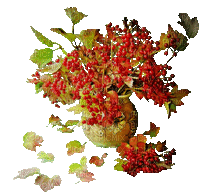 Deko, Herbst, Vase - GIF animado grátis