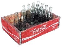 Coca-Cola _Bouteilles_vintage_Blue DREAM 70 - Бесплатный анимированный гифка