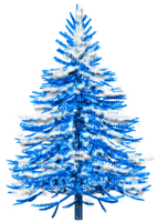 Winter.Tree.Blue.White - Free PNG