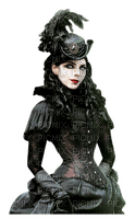 Gothic Woman - zdarma png