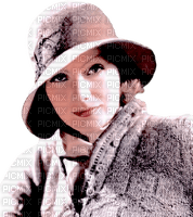 Greta Garbo Vintage Woman actress - PNG gratuit