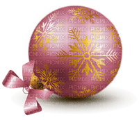 Christmas pink bp - zdarma png