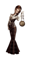 Lady Woman Femme Fille Steampunk JitterBugGirl - Free PNG