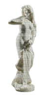 nude woman vintage marble statue - PNG gratuit