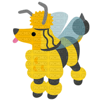 Bee poodle Emoji Kitchen - bezmaksas png