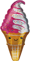 cute ice cream cone balloon - zadarmo png