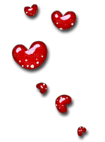 Hearts Red Deco - besplatni png