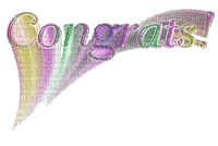 Congratulations - Darmowy animowany GIF
