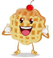 funny waffle - Free PNG