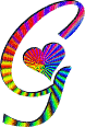 Kaz_Creations Alphabets Colours Letter  G - Безплатен анимиран GIF