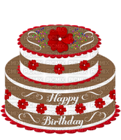 image encre gâteau pâtisserie bon anniversaire edited by me - png gratis