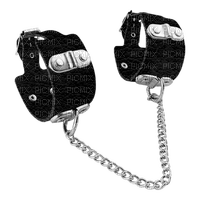 Kaz_Creations Black Deco Hand Cuffs Colours - ilmainen png