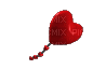 srce balon - Bezmaksas animēts GIF